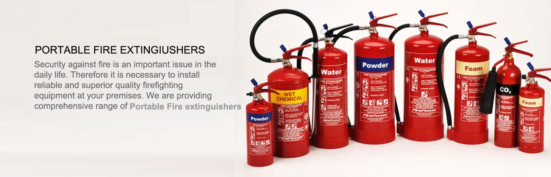 Portable Fire Extinguishers
